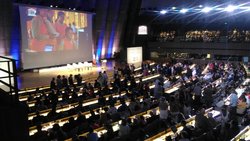 G7-France et UNESCO : conférence dans la Salle I du siège UNESCO